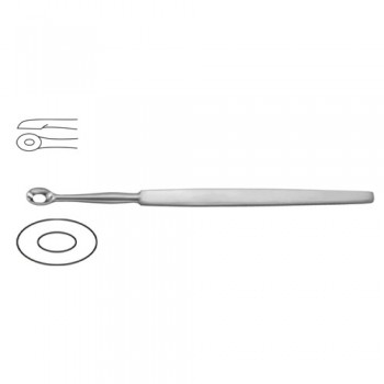 Wolff Lupus Curette Fig. 6 Stainless Steel, 14 cm - 5 1/2"